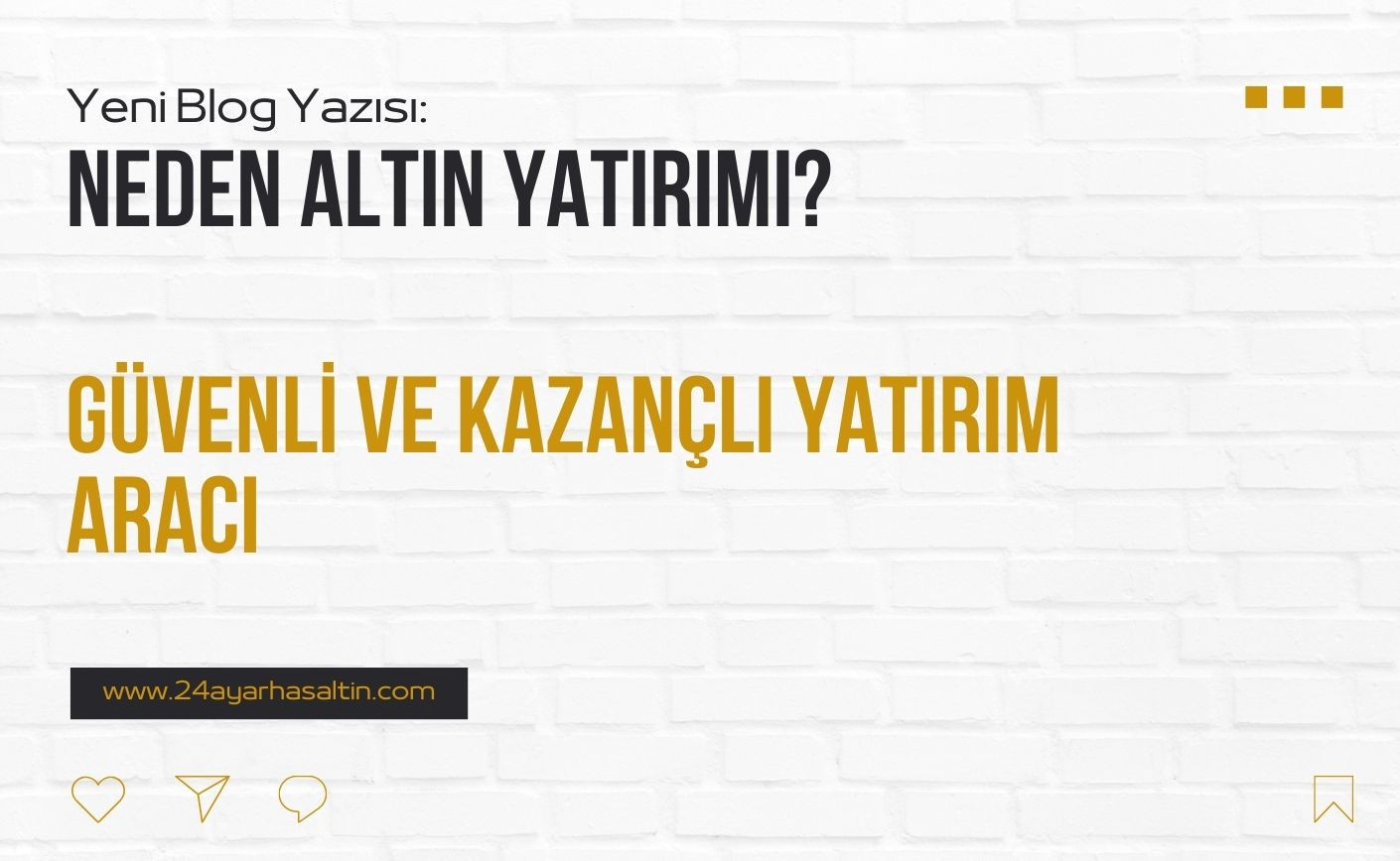 Neden Altın Yatırımı? | Güvenli ve Kazançlı Yatırım Aracı